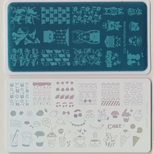 NAIL STAMPING PLATES- FUN VARIETY